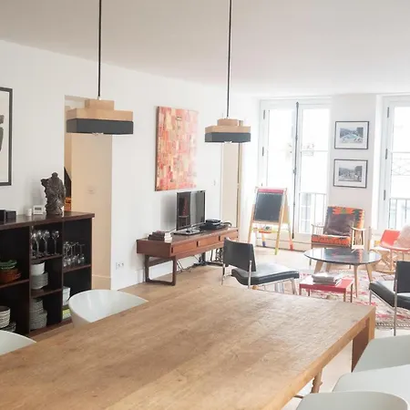 Appartement Hostnfly - Magnificent Bright, Spacious Apt Near The Halles Parijs