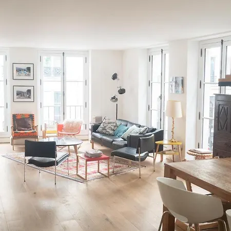 Hostnfly - Magnificent Bright, Spacious Apt Near The Halles *